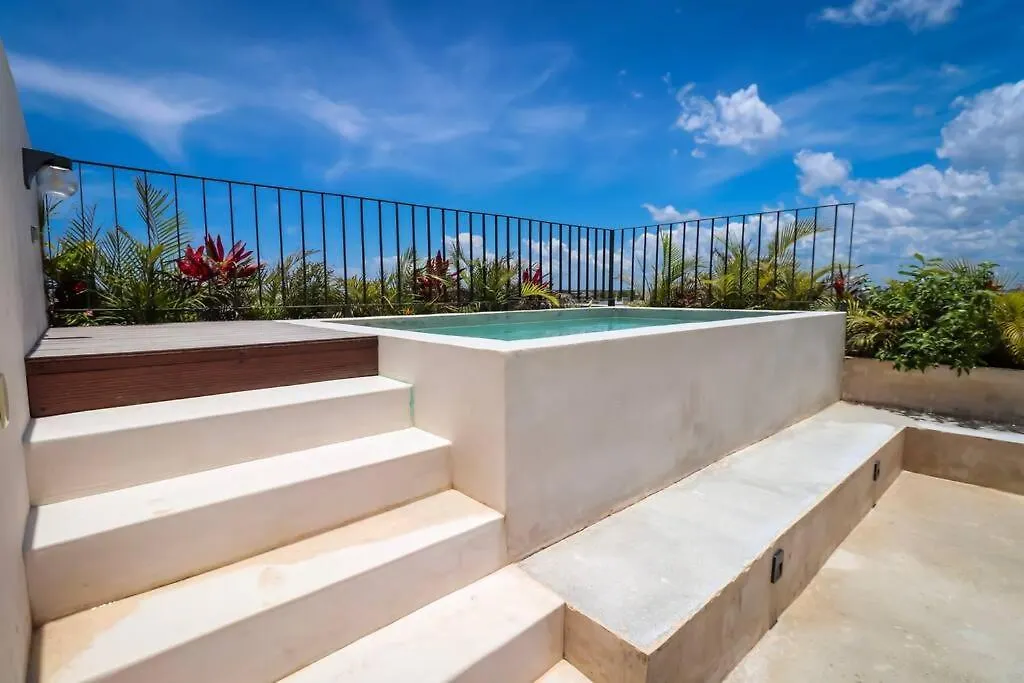 Apartamento 2 Bdr Stunning Designer Loft - Centro Tulum México