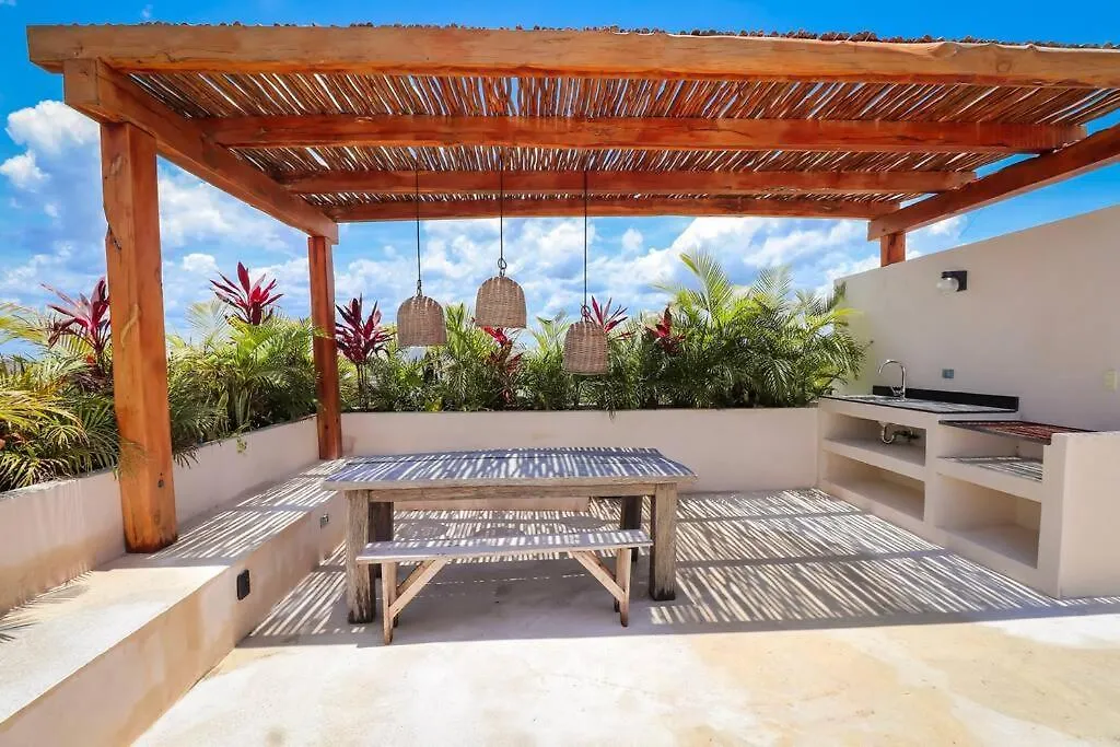 Apartamento 2 Bdr Stunning Designer Loft - Centro Tulum