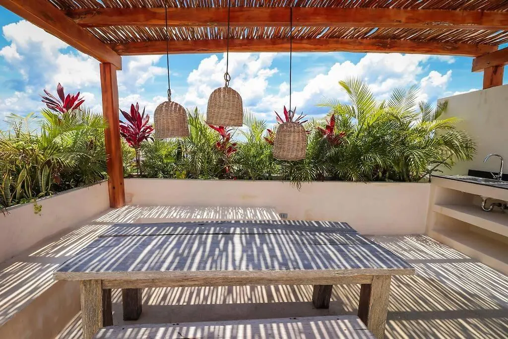 Apartamento 2 Bdr Stunning Designer Loft - Centro Tulum 0*,
