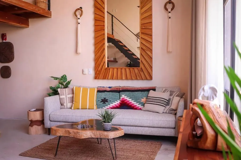 Apartamento 2 Bdr Stunning Designer Loft - Centro Tulum